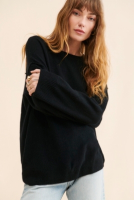 digne完売品★sculputure pullover黒 Dyexces Womens Oversized Cardigan Sweaters Open Front Cable Knit