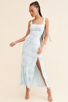 Tie Strap Maxi Dress