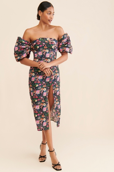 knee length dresses for ladies Charisma Bloom Midi Dress – Z SUPPLY