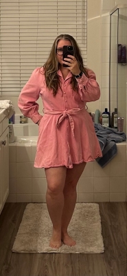 Simone Denim Mini Dress | Nuuly