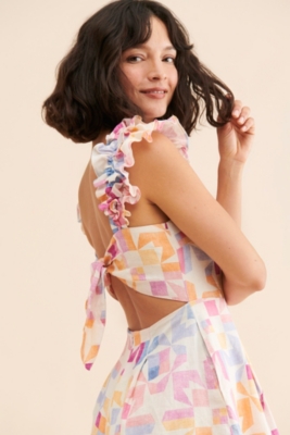 Nicolette Printed Romper