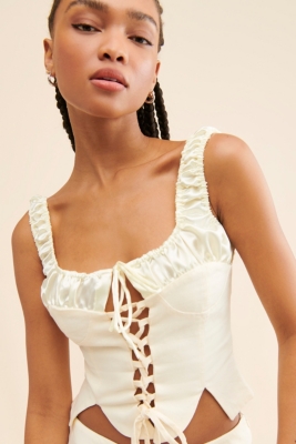 Emma Lace-Up Corset | Nuuly