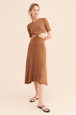 Twist Knit Midi Dress | Nuuly