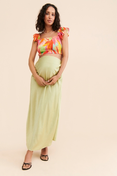 Maternity Jess Slip Skirt | Nuuly