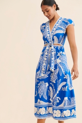 Lace Banana Midi Dress | Nuuly