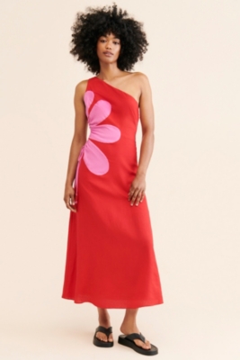 ワンピース [odlyworkshop] Arum Cutout Dress ODLYWORKSHOP] Printed Arum Cutout Dress – SellerWork