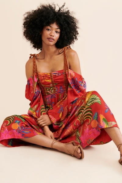 Mystic Bush Midi Dress | Nuuly