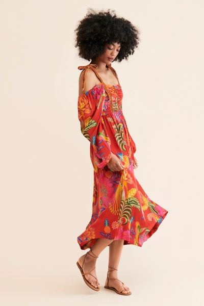 Mystic Bush Midi Dress | Nuuly