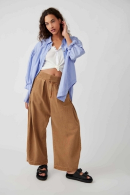 Free People Cool Harbor Wide Leg Pants