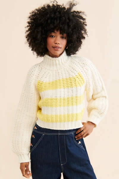 Balloon Sleeve Knit Sweater | Nuuly