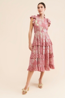 Orchid midi dress best sale