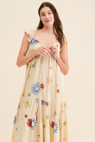 gaby embroidered midi dress Our Gabby Embroidered Midi Dress . 