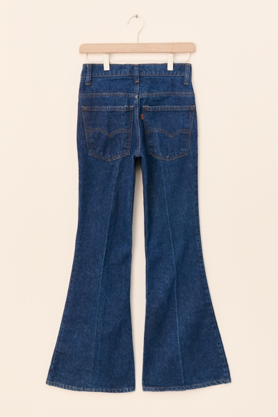 Vintage Levi's 1970's Dark Wash Bell Bottom Jeans | Nuuly