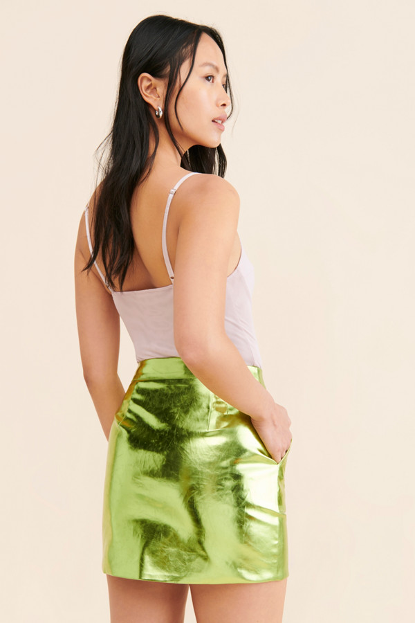 Kiki Metallic Skirt | Nuuly Kiki Metallic Skirt | Nuuly