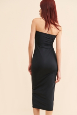【TLLDAWN】FLASH SHEER KNIT DRESS black Helsa Sheer Knit Curve Maxi Dress in Black | REVOLVE