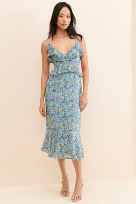 Wildflower Cutout Dress