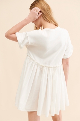 Catalina Babydoll Mini Dress | Nuuly