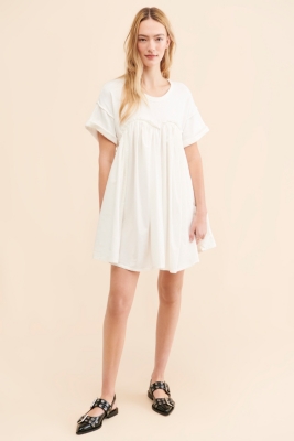 Catalina Babydoll Mini Dress | Nuuly