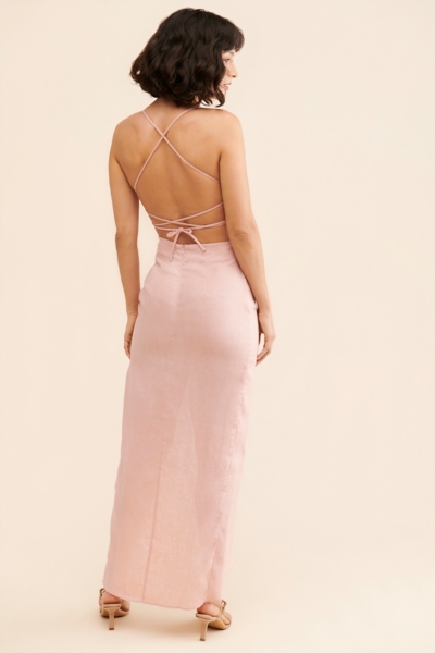 high neck dress backless High Neck Backless Slinky Mini Dress Black