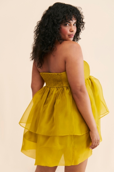 Tiered Strapless Mini Dress | Nuuly