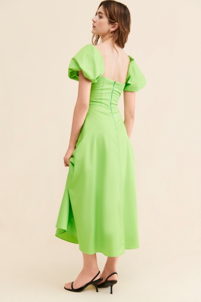 knee length dresses for ladies McKinley Button-Front Midi Dress main image 0