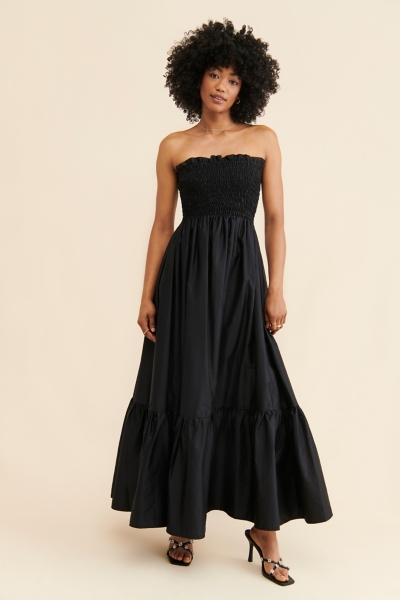 Cosmo Strapless Smocked Dress Nuuly