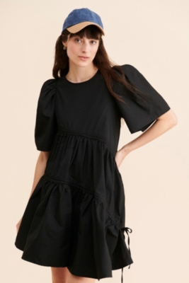 驚きの価格が実現！ GHOSPELL / Mallory Ruched Mini Dress - ワンピース