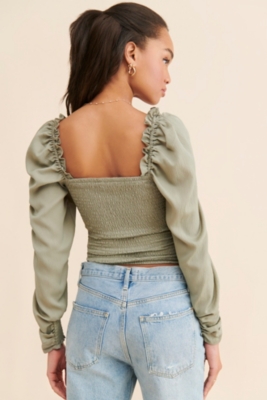 Valencia Puff Top