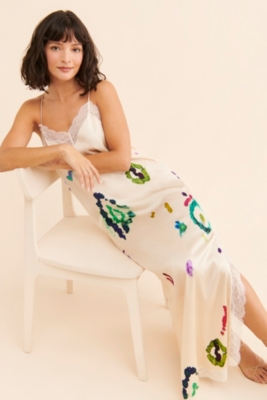Cami Lace Trim Maxi Dress | Nuuly