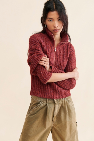 Jackie Half Zip Sweater | Nuuly
