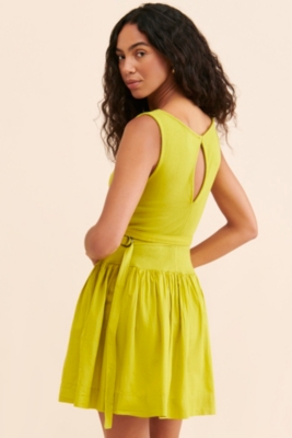 Open-Back Ombre Dress