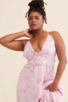 Ruffled Printed Maxi Dress Nuuly
