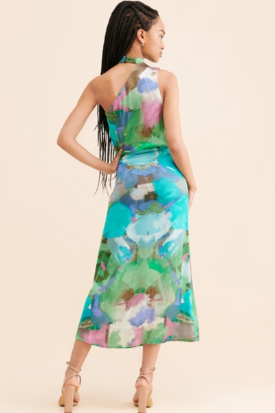classic black midi dress Black Ruched Bodice Tamara Midi Dress