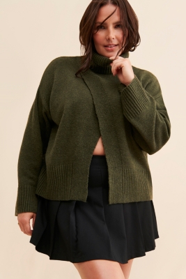 anuke アンヌーク　Slit Turtle Knit todayful anuke アンヌーク 即日発送 Slit Turtle Knit 62420518 スリット