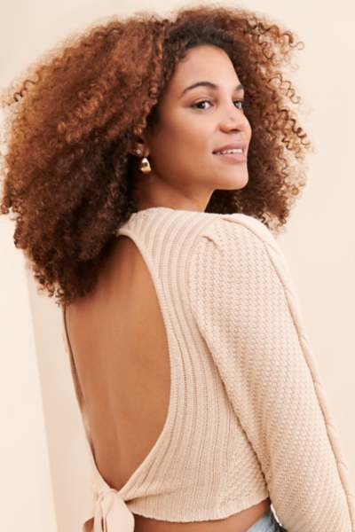 Fabian Open-Back Sweater | Nuuly