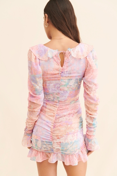 Veronica Ruffle Mini Dress | Nuuly