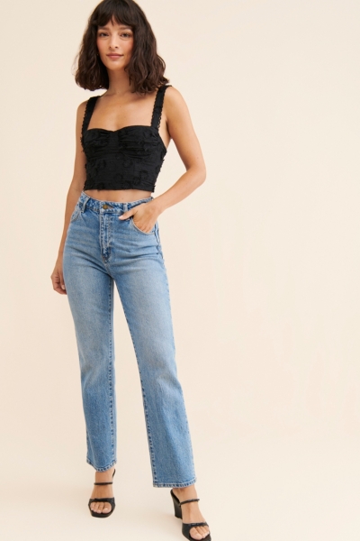 3D Flower Corset Top | Nuuly