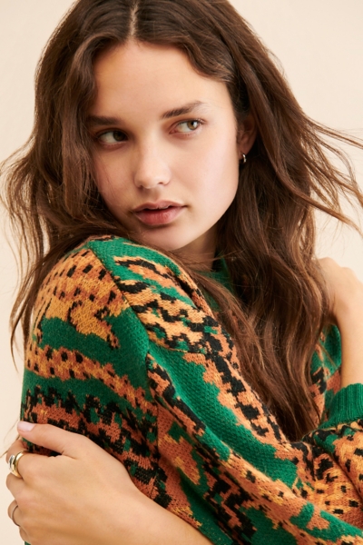 Crocodile Knit Sweater | Nuuly