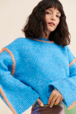 Leni Whipstitch Sweater | Nuuly