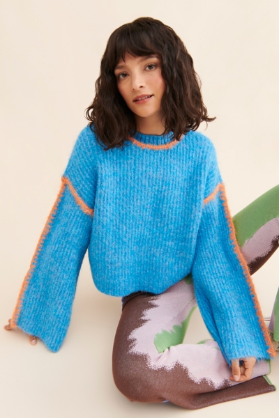 Leni Whipstitch Sweater | Nuuly