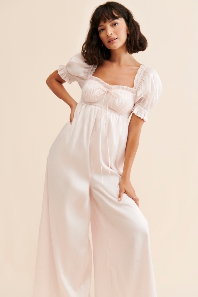 Seashell Wide Leg Jumpsuit | Nuuly