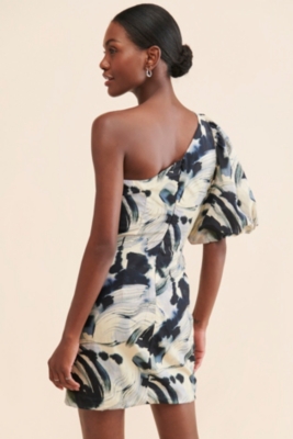 Rachel One-Shoulder Mini Dress