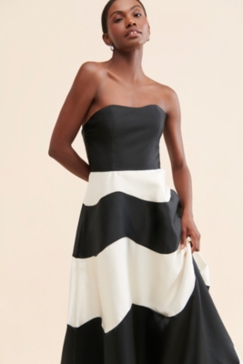 Colorblock deals cocktail dress