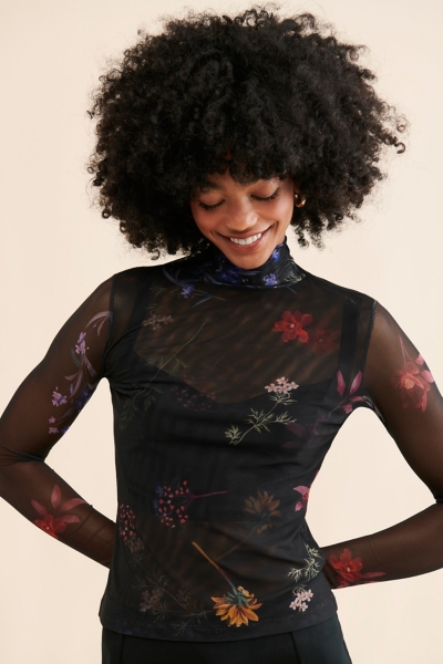 Colza Mesh Top | Nuuly
