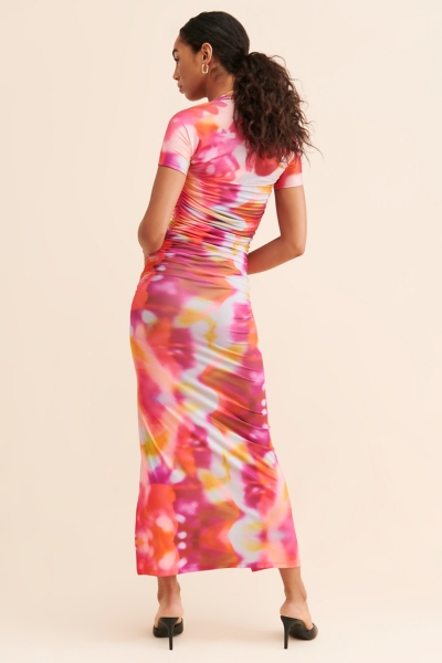 chinese dress ladies V Neck Maxi Dress with Bolero Sets Black / Small