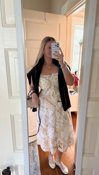 black lace print dress Leopard Printed Silk Bias Dress With Black Lace