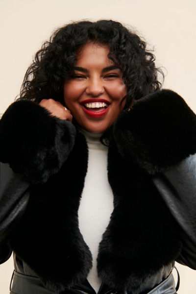 Mixed Media Coat | Nuuly