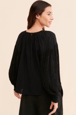 Twig Cutout Wide Leg Pants