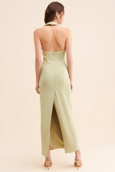 sage green dress with hijab Sage wrap dress – Ma Designs main image 1