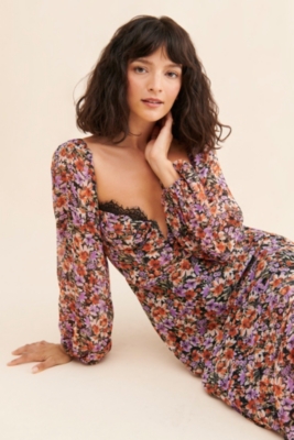 Sylvie Floral Maxi Dress | Nuuly